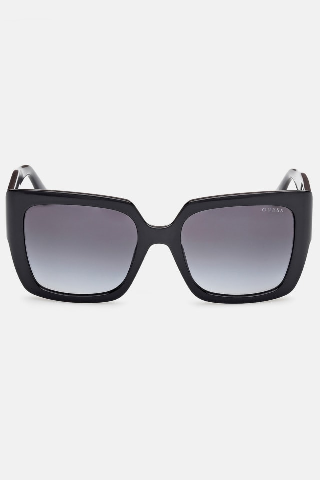 GUESS® Square Quattro G Plastic Sunglasses