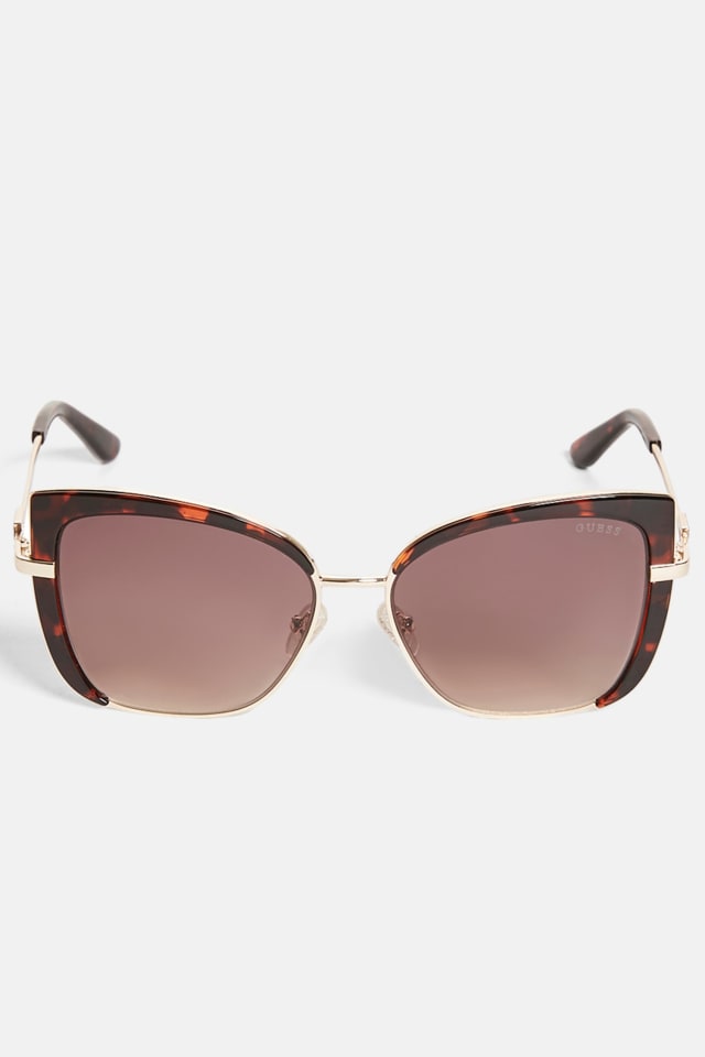 GUESS® Tinted Cat-Eye Sunglasses