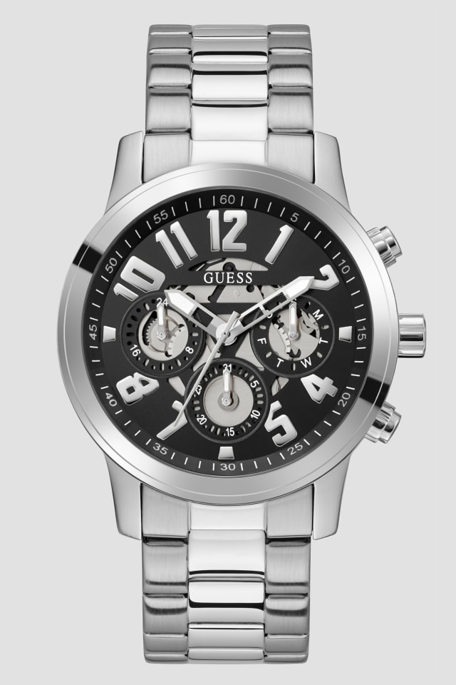 Montre multifonctionnelle de ton argent&eacute;