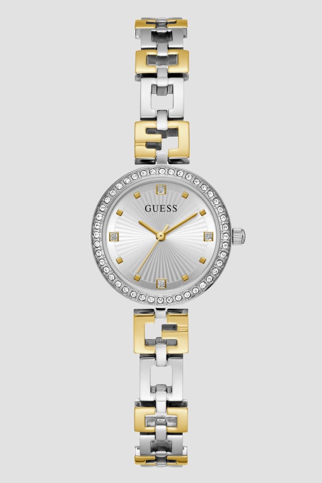Two-Tone Analog Watch