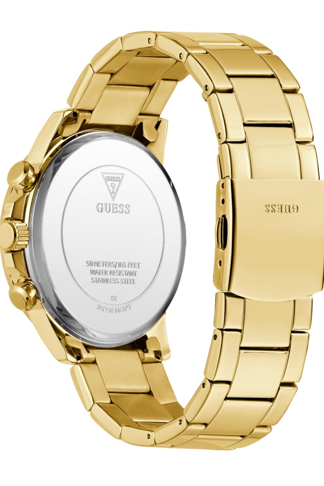 GUESS® Gold-Tone Multifunction Watch Women