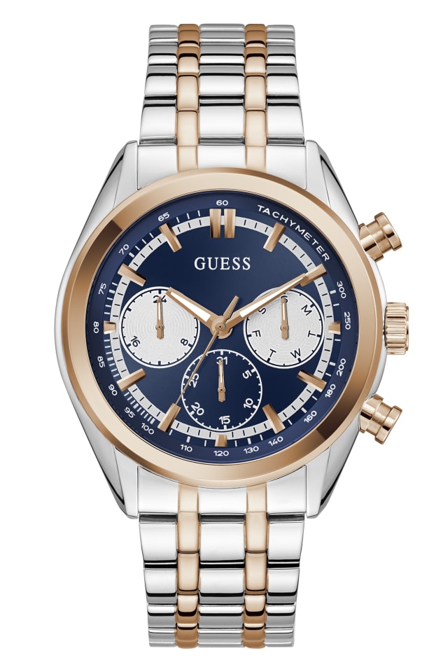 GUESS® Two-Tone Multifunction Watch