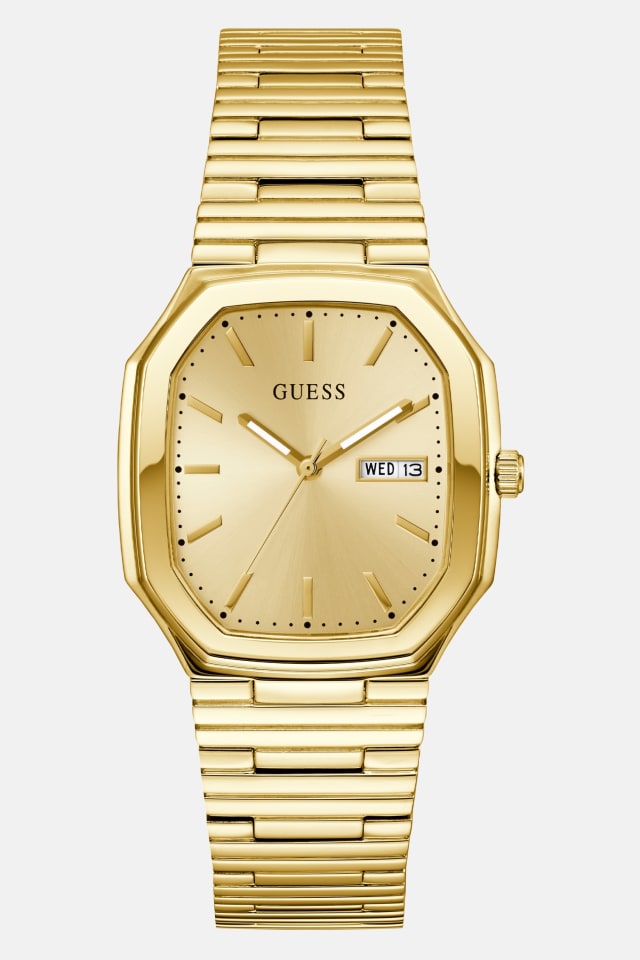 Gold-Tone Analog Watch