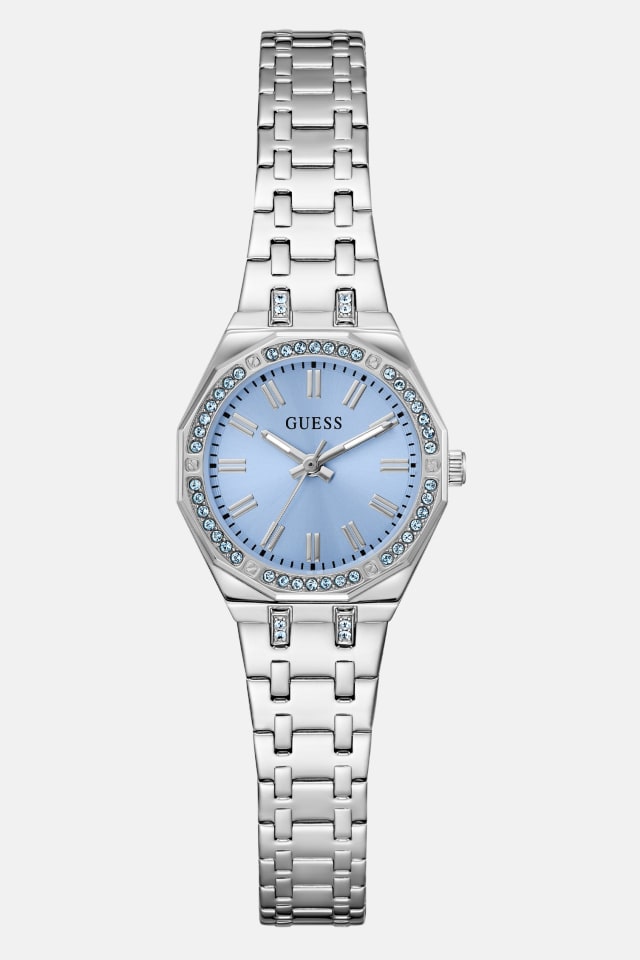 Silver-Tone Analog Watch
