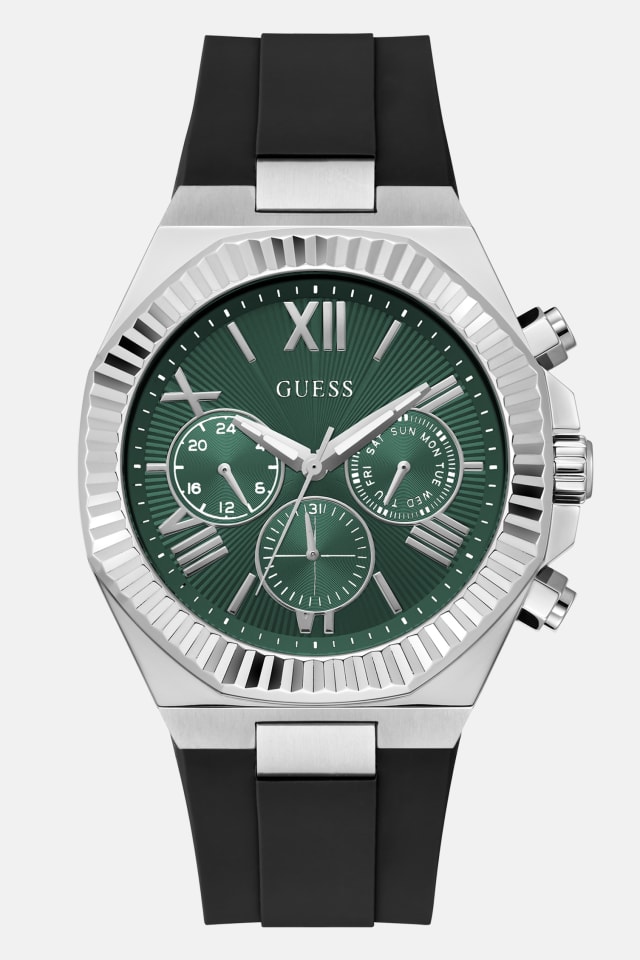 Silicone multi-fuction watch 44 mm