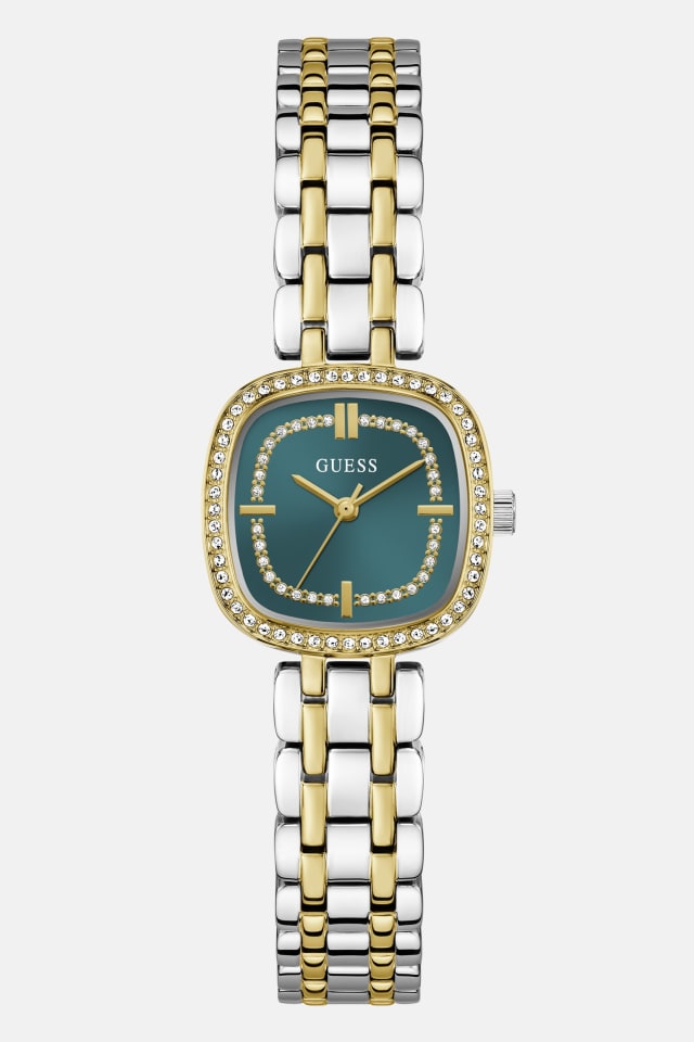 Montre analogique en acier recycl&eacute; Crystal 25 mm