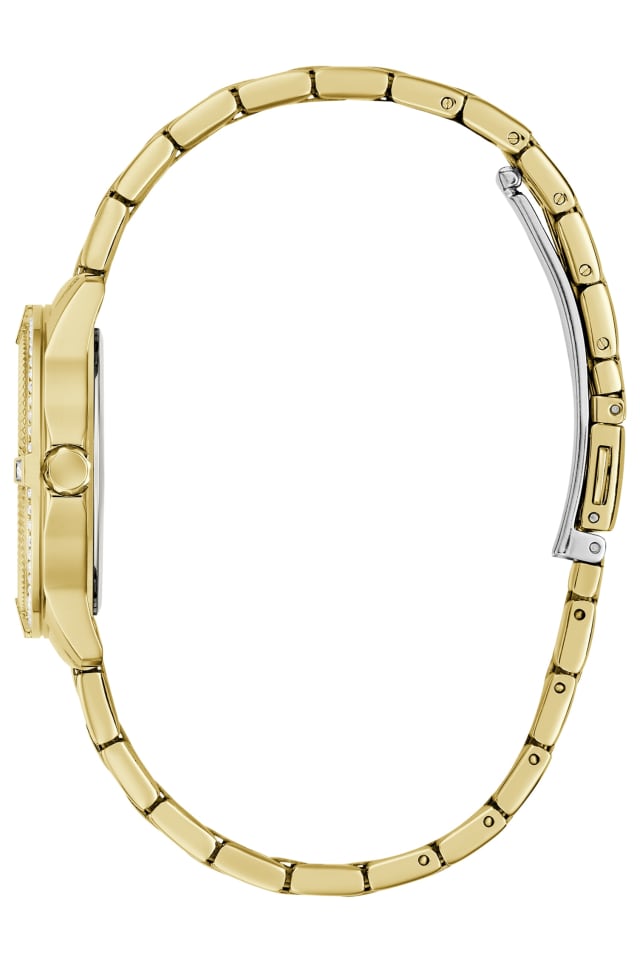 GUESS® Crystal Stainless Steel analogue watch Women
