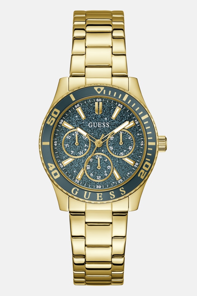 Stainless steel multi-fuction watch 36 mm