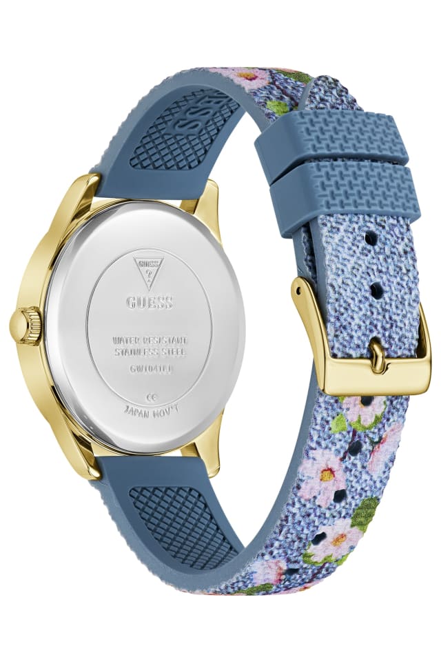 GUESS® Floral Stainless steel analogue watch 36 mm Women