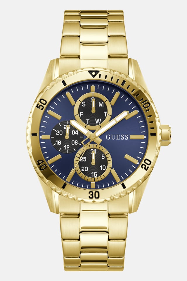 Stainless steel multi-function watch