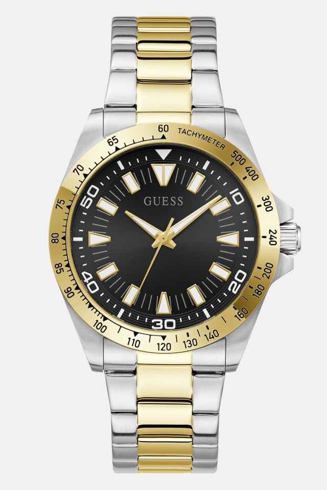 GUESS® Stainless steel analogue watch 42 mm