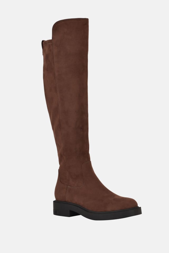 Fyza Knee-High Faux-Suede Boots