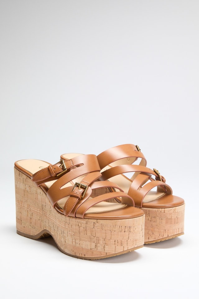Open toe wedges