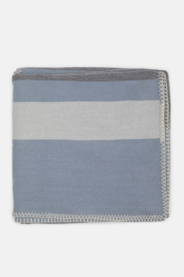 Blue Striped Blanket
