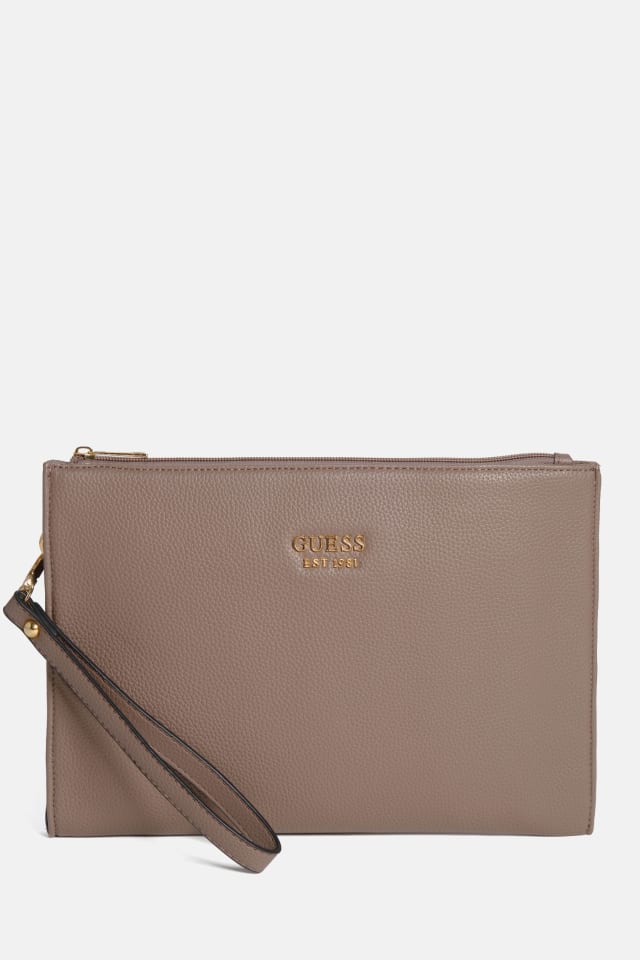 Faux-Leather Pouch
