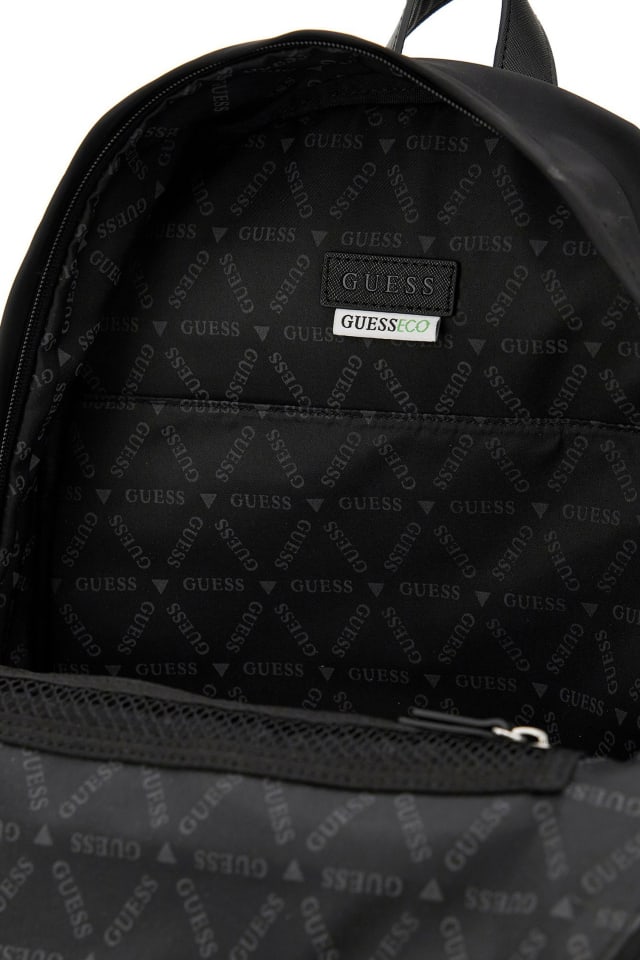 black mini backpack guess womens Manhattan Large Backpack, Black, One Size US: Clothing, Shoes & Jewelry The backpack sits comfortably on your back GUESS USA Manhattan zip-pocket Backpack