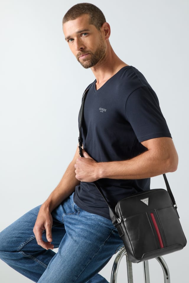 GUESS® Torino Logo Crossbody Men