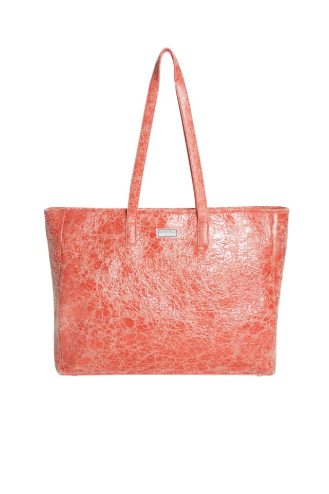 Cracked Leather Serapia Tote