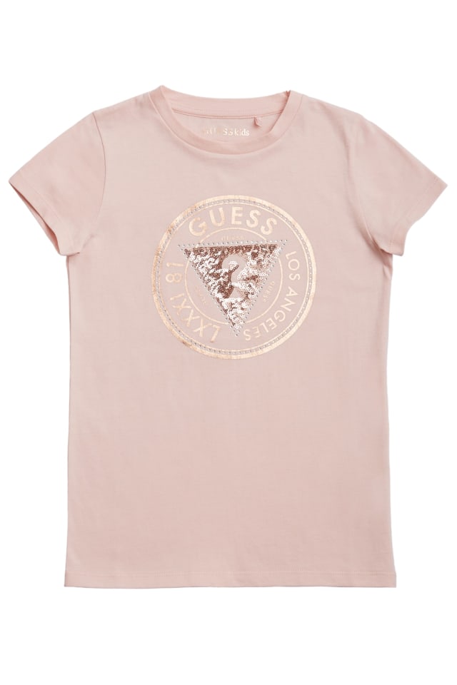Cheska Embellished Logo Tee (7-14)