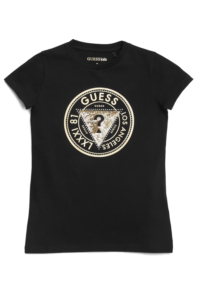 Cheska Embellished Logo Tee (7-14)