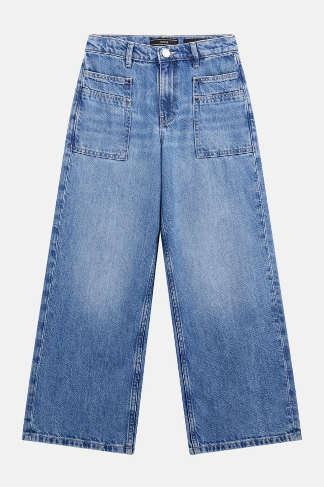 Relaxed Wide-Leg Jeans (7-16)
