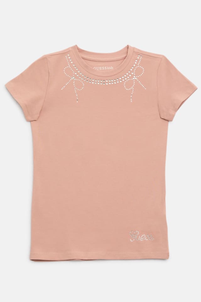 Nora Rhinestones & Ribbons Tee (7-14)