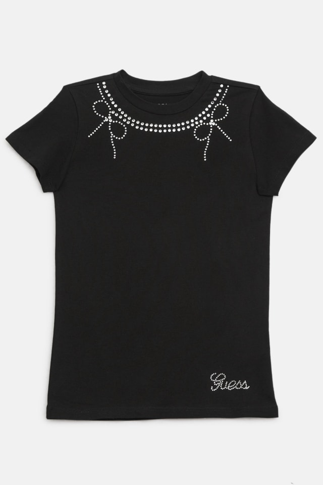 Nora Rhinestones & Ribbons Tee (7-14)