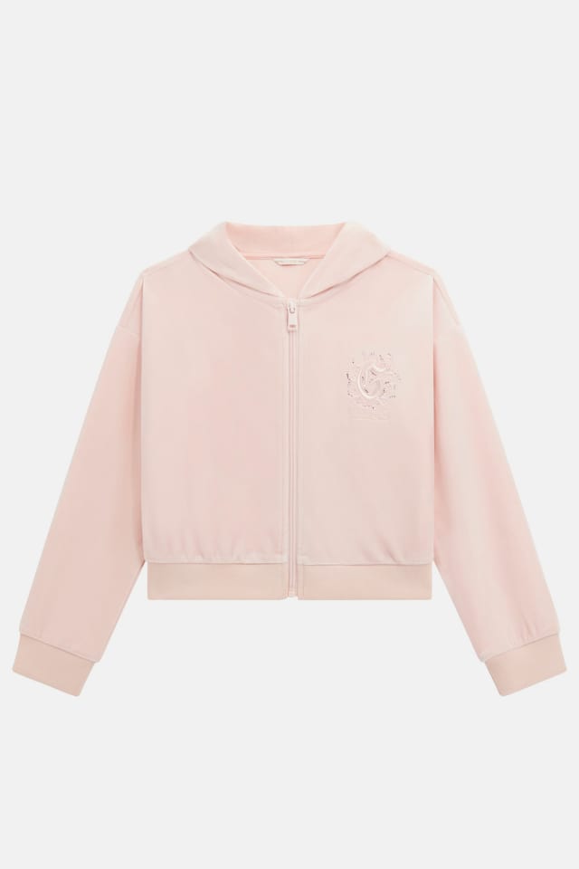 Eco Velvet Zip Hoodie (7-16)