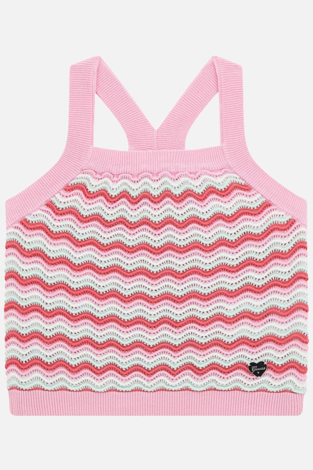 Eco Sweater Halter Tank Top (7-16)