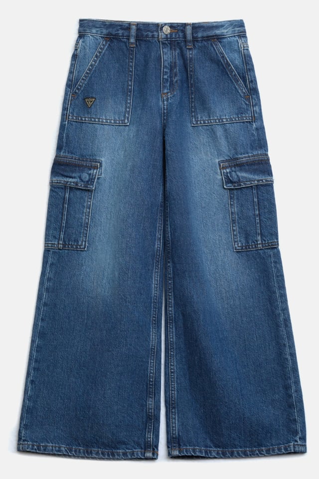 Jean cargo en denim Whitney (7-16)