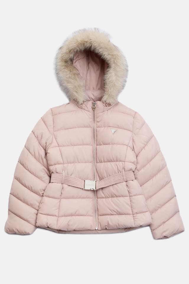 Evelyn Matte Puffer Jacker (7-14)