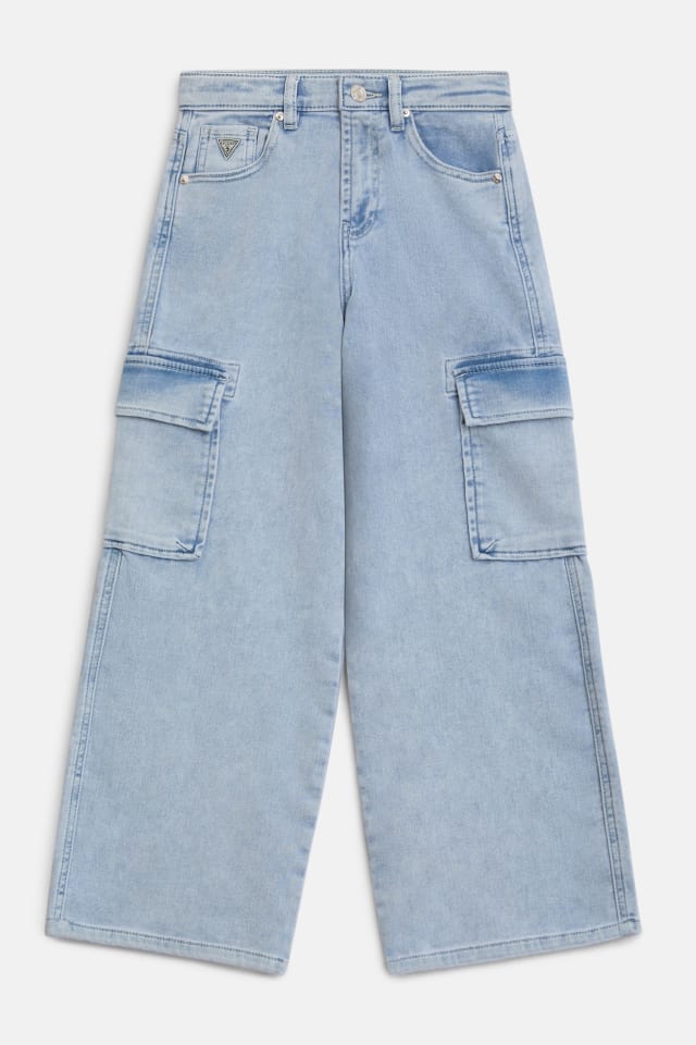 Angelique Wide-Leg Cargo Jeans (7-16)