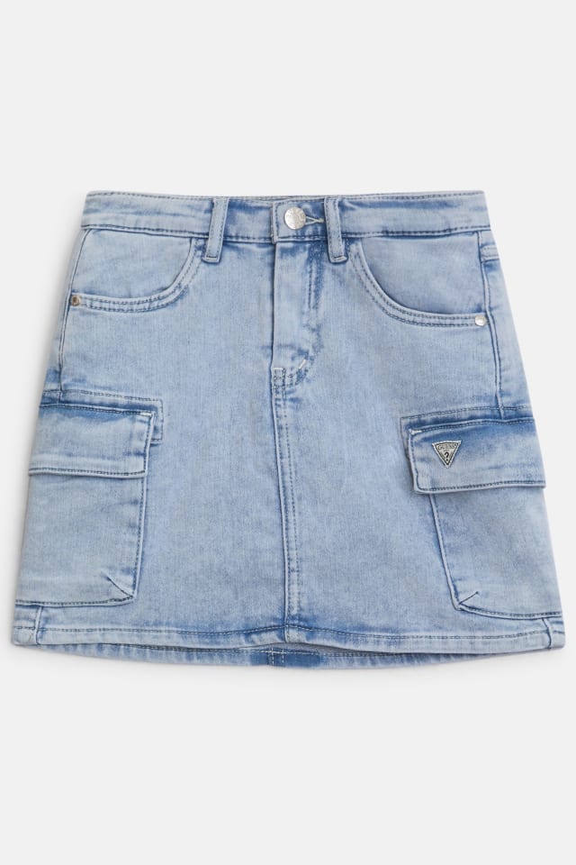 Maria Denim Cargo Skirt (7-14)