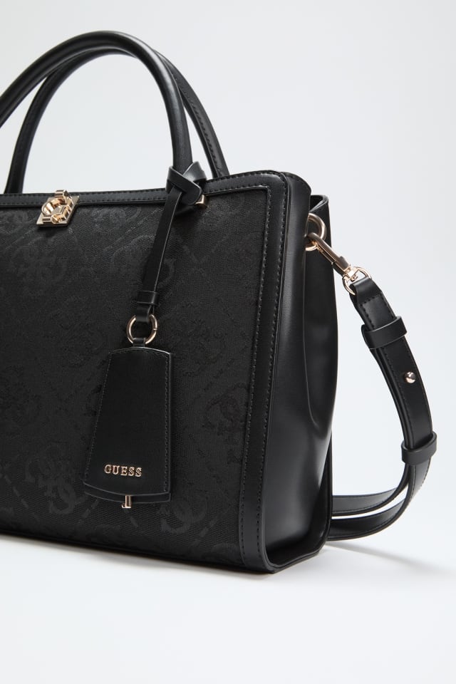 GUESS® Audrey Logo Satchel Bag Women