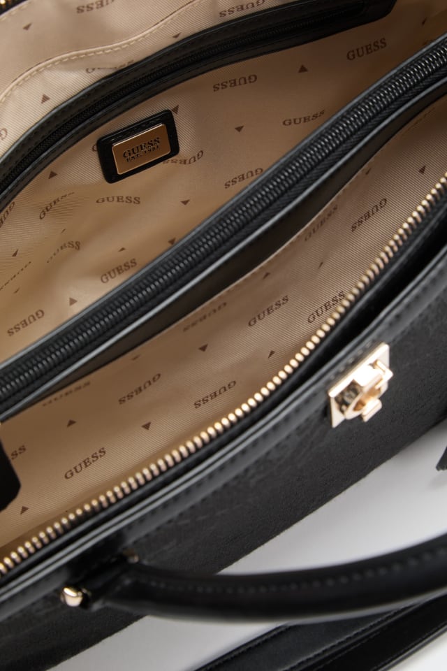 GUESS® Audrey Logo Satchel Bag Women
