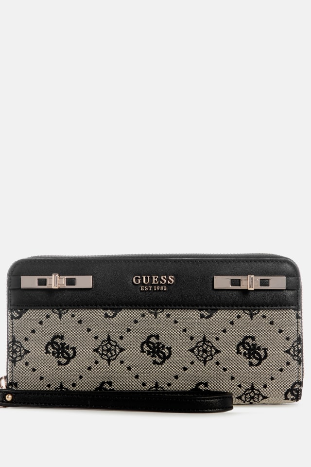GUESS® Melinda Quattro G Large Zip-Around Wallet