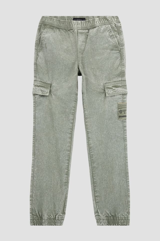 Twill Dyed Cargo Pants (7-16)