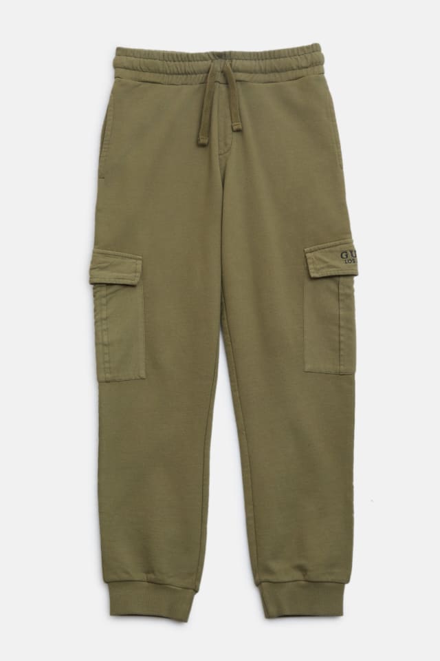 Pantalon cargo teint&eacute; (7-16)