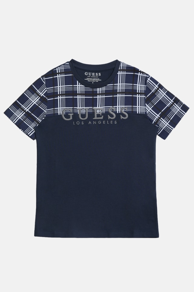 Davion Plaid Tee (7-16)