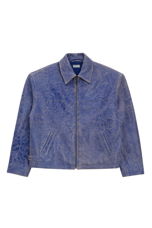 GUESS® Cracked Leather Jacket
