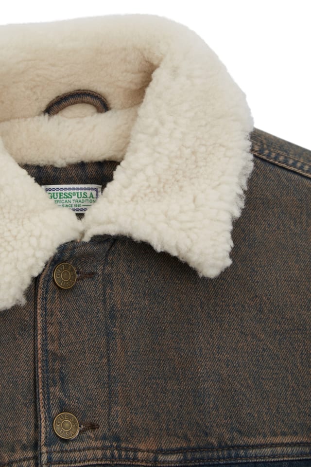 GUESS® Tinted Sherpa Jacket