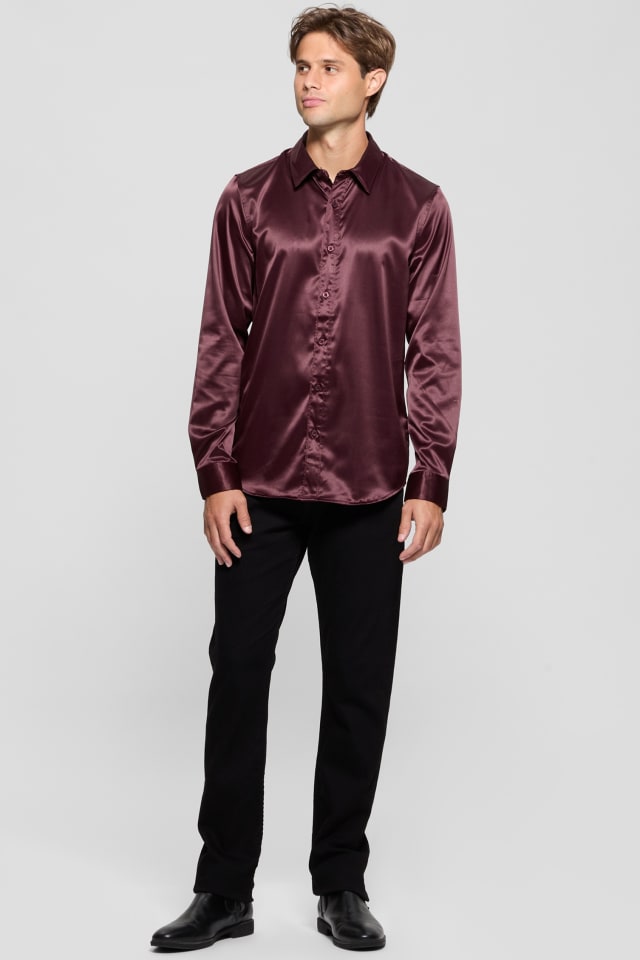 Chemise en tissu textur&eacute; Regal