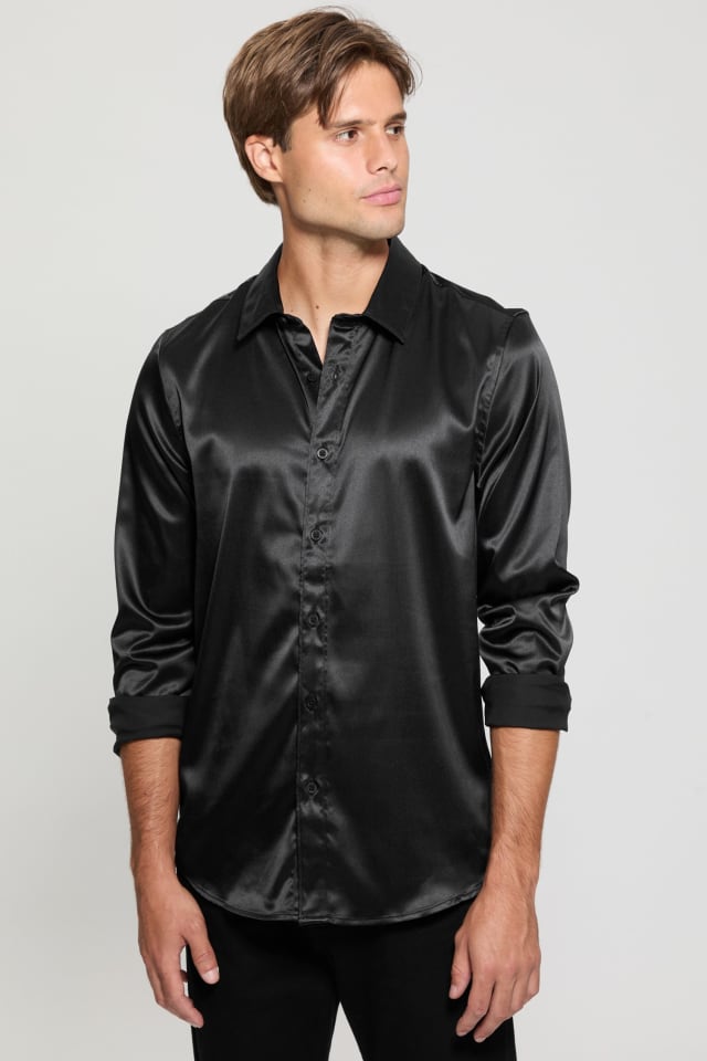 Chemise en tissu textur&eacute; Regal