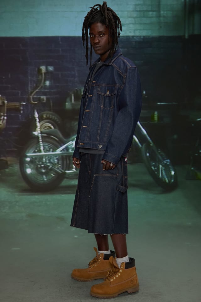 Haroshi GUZO RIPPER DENIM JACKET ハロシ デニム GUESS® HARDSTONE Raw Denim Jacket