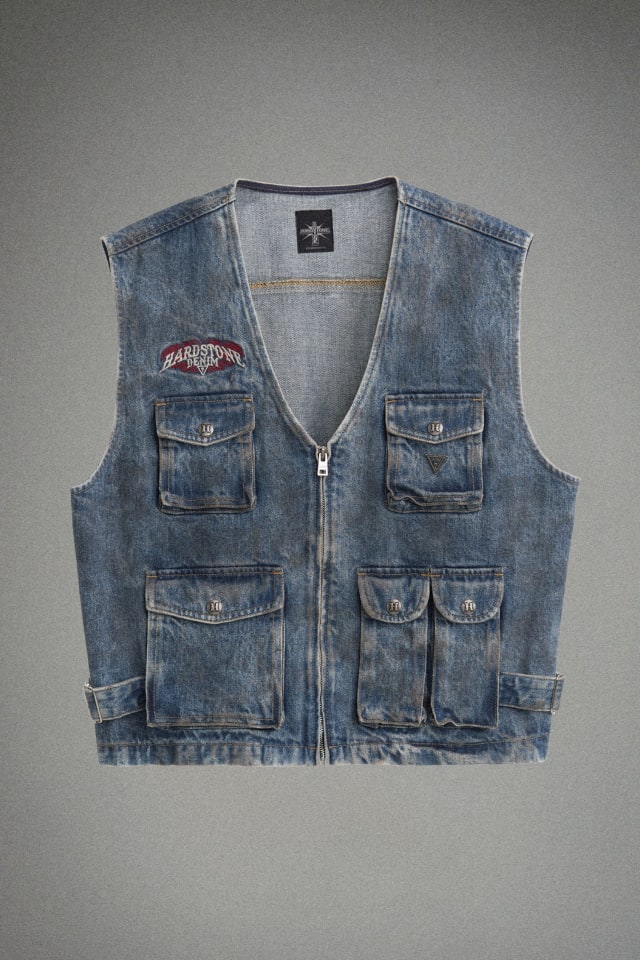 GUESS® HARDSTONE Denim Vest