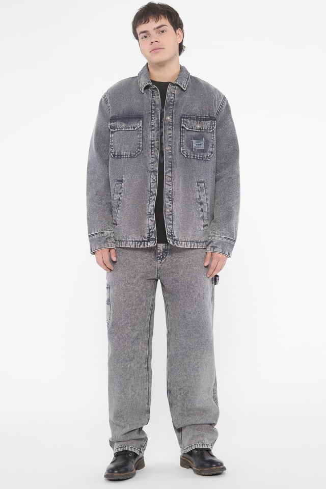 GUESS® GUESS Originals Canvas Shirt Jacket