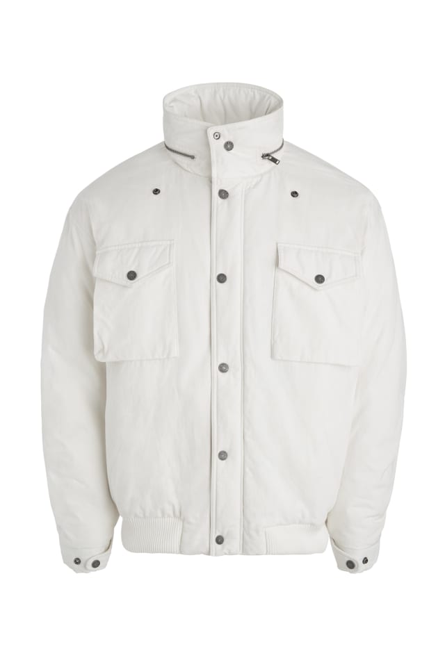 cotton ripstop parka jacket