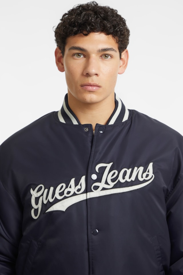Script Patch Varsity Jacket