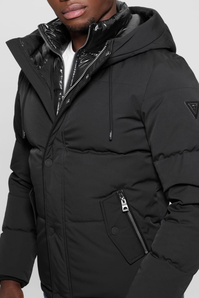 Veste matelass&eacute;e en duvet v&eacute;ritable &eacute;co