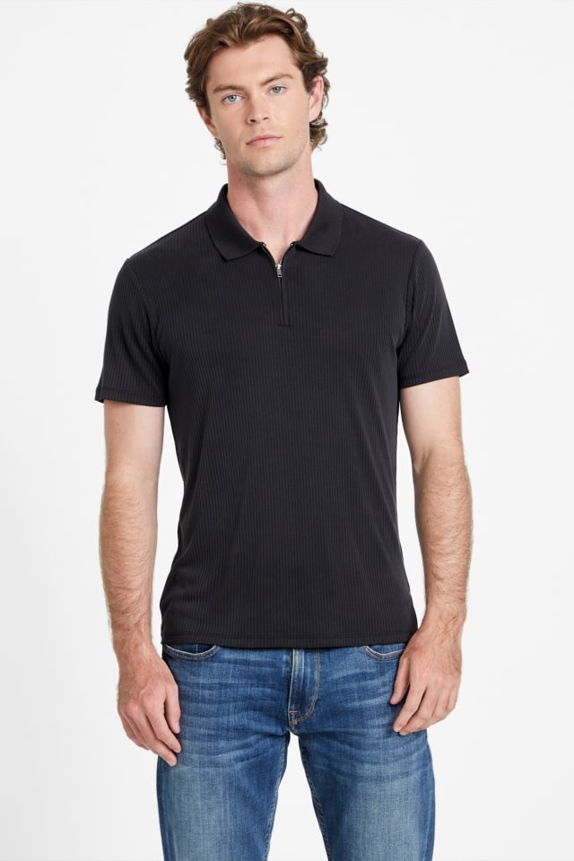 Polo en tricot c&ocirc;tel&eacute; Union